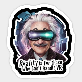 Funny Albert Einstein Sticker